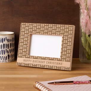 Personalised 21st Birthday Turning 21 Gift Etched Frames