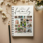 Personalised 24 Photo Collage Family Planner<br><div class="desc">Time flies when you're having fun,  doesn't it? Make sure you seize every moment of 2026 with our stylish Family Yearly Planner. Personalised with your family names and featuring 24 of your favourite photos,  it's as unique as your family. No better gift this Christmas!</div>