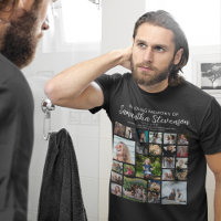 Personalised 24 Photo Collage Memorial