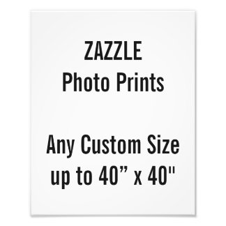 Personalised 24x30 cm Photo Print, or custom size Print
