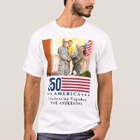 Personalised 250 America Family Reunion Patriotic