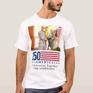 Personalised 250 America Family Reunion Patriotic T-Shirt
