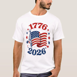 Personalised 250 Years of American Independence  T-Shirt