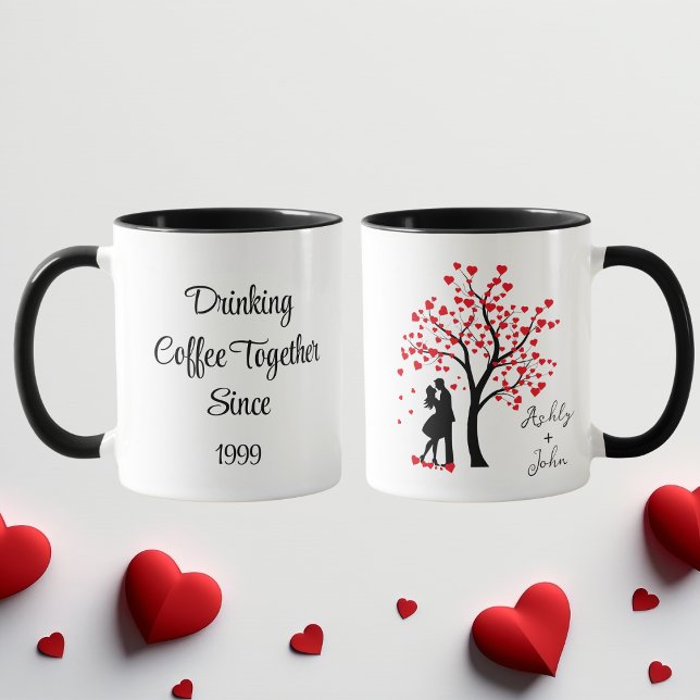 Personalised 25th Anniversary Gifts, 25th Wedding  Mug (Creator Uploaded)