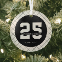 Personalised 25th Birthday Modern and Elegant