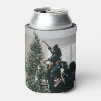 Personalised 2 Photo Double Sided Custom Can Cooler