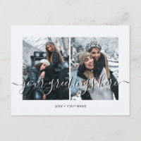 Personalised 2 photos Universal Greetings