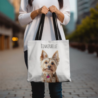 Personalised 2-Sided Pet Photo Tote Bag