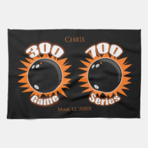 Personalised 300 Game & 700 Series Bowling