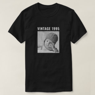 Personalised 30th Birthday Gift 40th Vintage 1995  T-Shirt