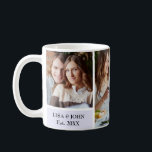 Personalised 3 Photo Collage Coffee Mug<br><div class="desc">Personalised 3 Photo Collage Coffee Mug</div>