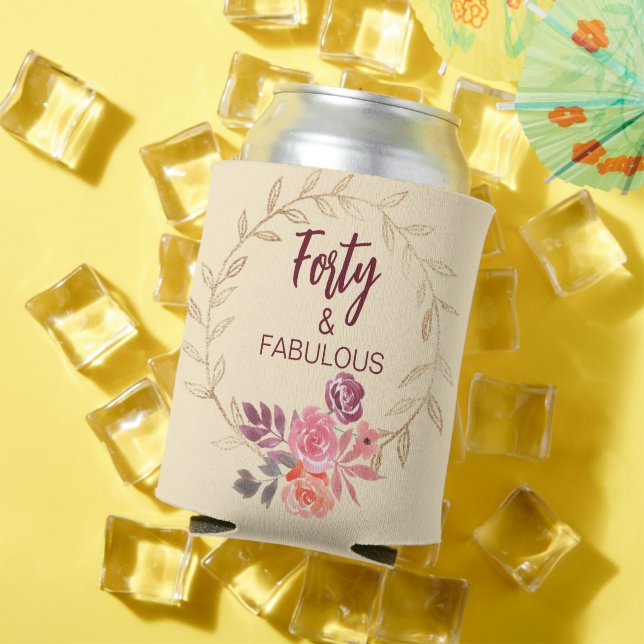 Personalised 40th Birthday Cooler (In Situ Summer)