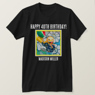 Personalised 40th Milestone Birthday T-Shirt