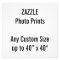 Personalised 40x30 cm Photo Print, or custom size