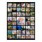 Personalised 45 Photo Collage Custom Colour