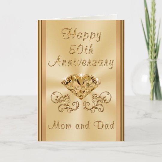 Personalised 9th Anniversary Card for Parents