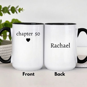 Personalised 50th Birthday Mug
