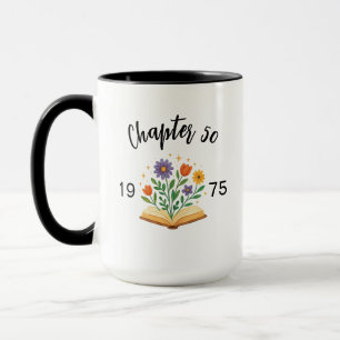 Personalised 50th Birthday Mug Mum Birthday Gift B