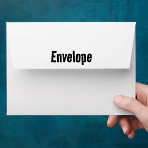 Personalised 5" x 7" Basic Paper Envelope