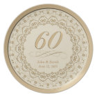 Personalised 60th Anniversary Plate