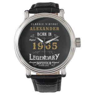 Personalised 60th Birthday Or Retirement Born 1965 Watch