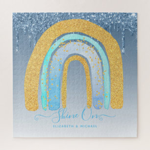 Personalised 676 Piece JIGSAW Christmas Rainbow Ji Jigsaw Puzzle