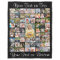 Personalised 67 Photo Collage Custom Colour & Text