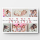 Personalised 6-Photo Nana Custom Text Tabletop