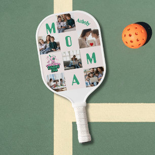 Personalised 6 Photos Pickleball Mum Lover Pickleball Paddle