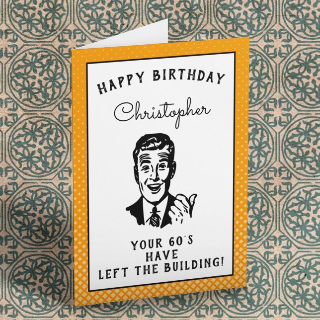 Personalised 70th Birthday Over The Hill Funny Card (Creator Uploaded)