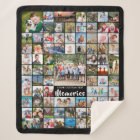 Personalised 74 Photo Collage Editable Colour
