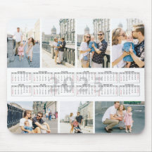 Personalised 7 Family Photo 2025 Calendar
