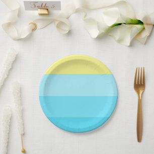 Personalised 7" Round Paper Plate