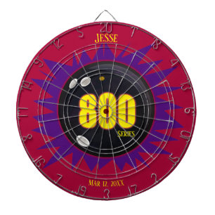Personalised 800 Series in Bowling, Dart Board