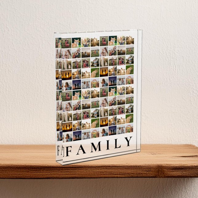 Personalised 80 Photo Collage Block (Creator Uploaded)