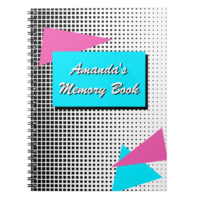 Personalised 80s Journal (Front)