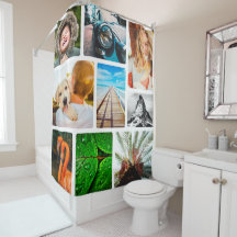 Personalised 9 Photo Collage Template Framed