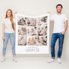 Personalised 9-photo "In loving memory" blanket