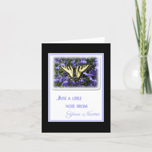 Personalised-- A Note From You Greeting Cards