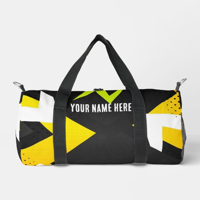Personalised Abstract Duffle Bag (Front)