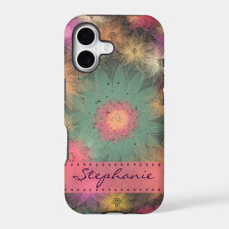 Personalised Abstract Floral iPhone 5 Case