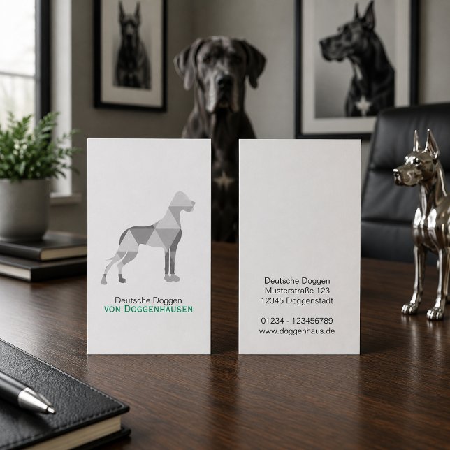 Personalised Abstract Great Dane  (Decide about Details and personalize
)