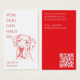 Personalised Abstract Great Dane