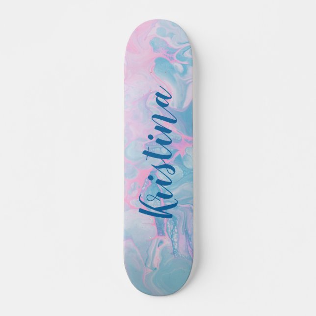 Personalised Abstract Skateboard (Front)
