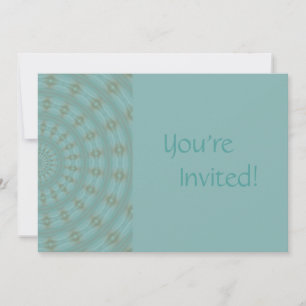Personalised Abstract Spiral 30th Birthday Party Invitation