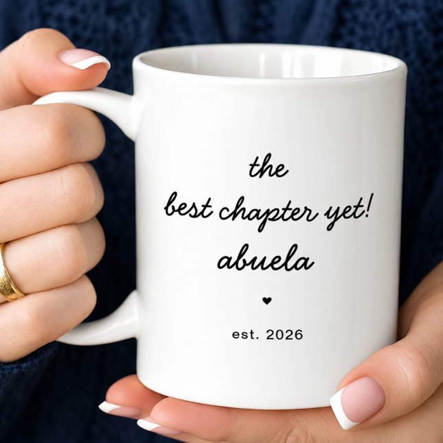 Personalised Abuela Mug Best Chapter Yet (Creator Uploaded)