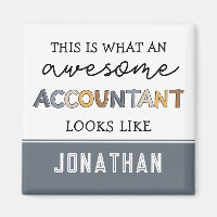 Personalised Accountant Funny Awesome Accountant