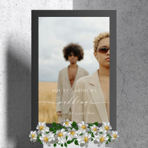 Personalised Acrylic Wedding Photo Sign