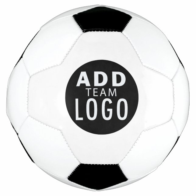 Personalised Add A Team Logo Custom Soccer Ball (Front)