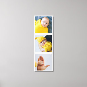 Personalised Add  Photographs Custom Made Canvas Print